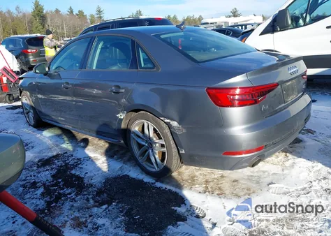 2017 Audi A4 2.0T Season Of Audi Premium from USA, damaged, VIN WAUDNAF42HN047996